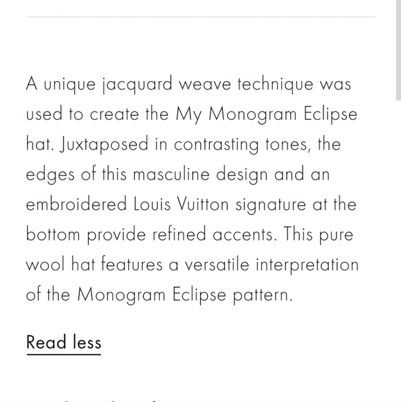 Louis Vuitton my monogram eclipse toque - Picture 3 of 7